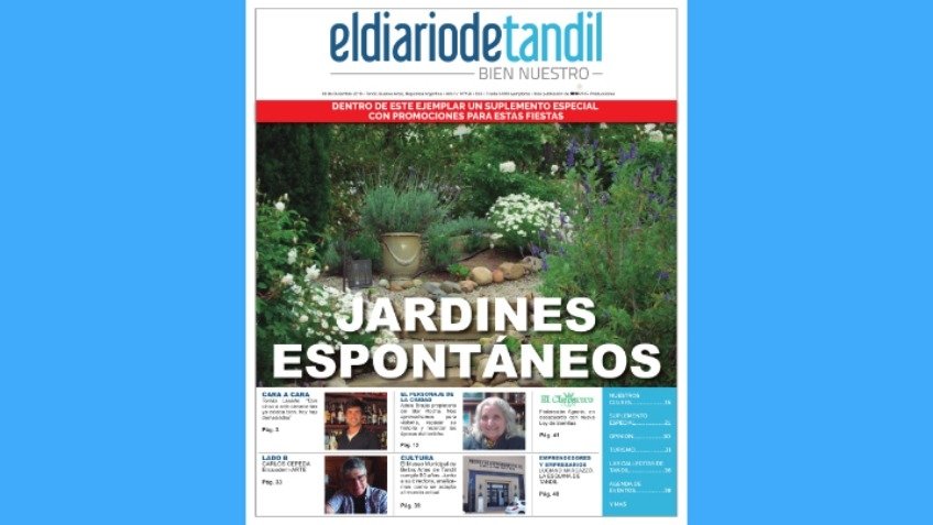 "Jardines espontáneos", la Tapa de nuestra Edición Papel